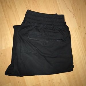 Helas classico sport pant black twill jogger